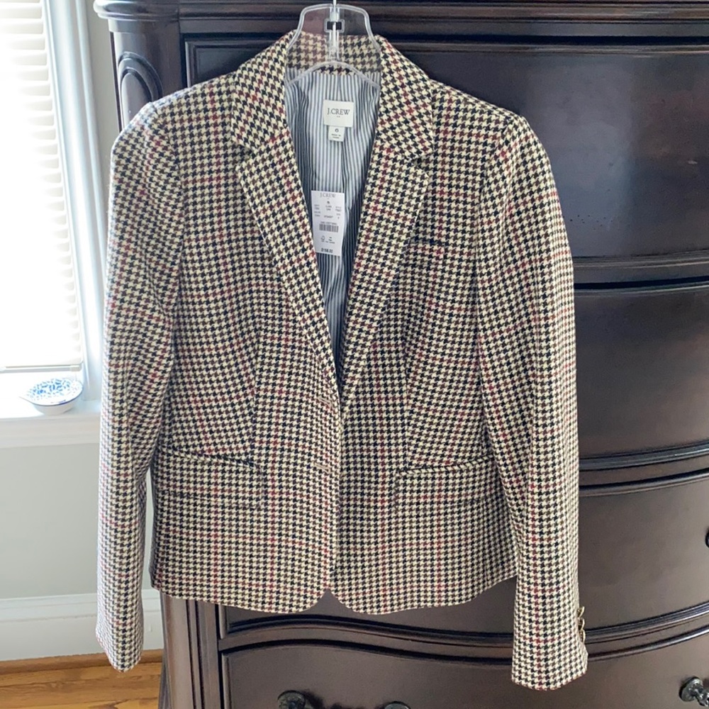 J Crew Tweed Blazer